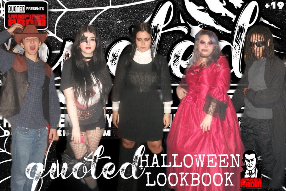 Quoted x Vampires Prom — A Halloween fashion lookbook